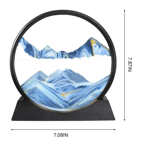 3D Deep Sea Sandscape Frame (10 inch)