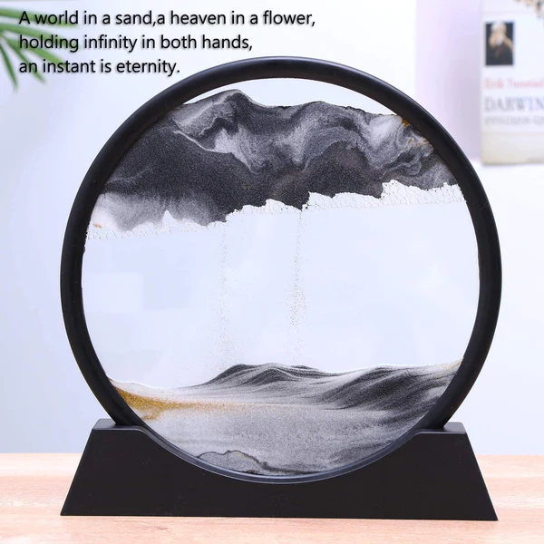 3D Deep Sea Sandscape Frame (10 inch)