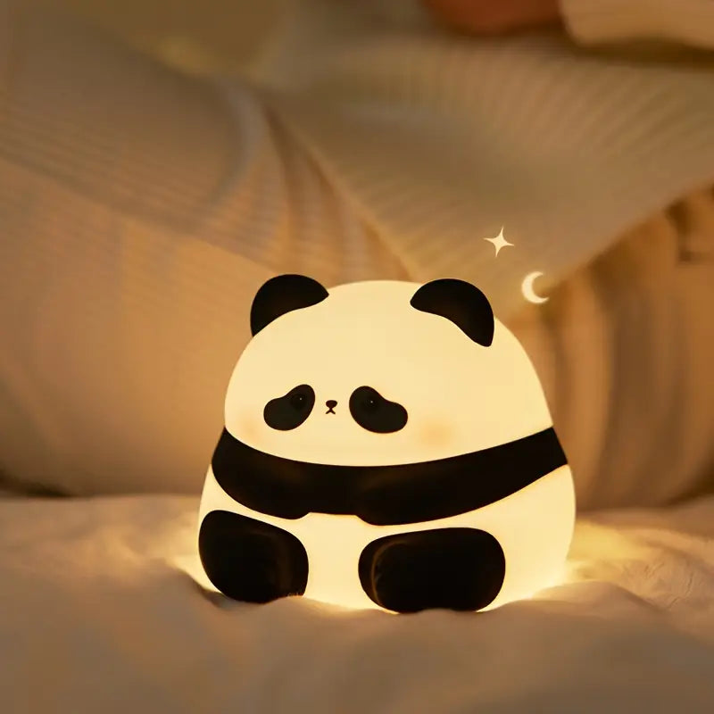 Squishy Shy Panda Lamp