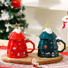 Christmas Tree Coffee Star Mug