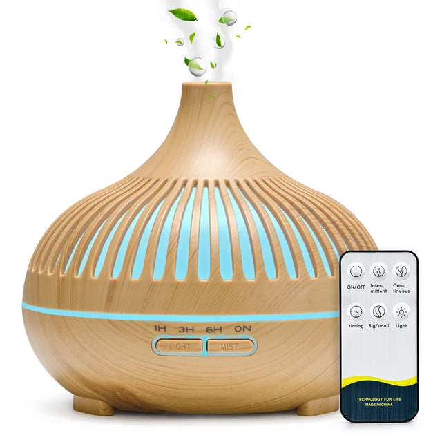 Cool Mist Ultrasonic Air Humidifier and Essential Oil Diffuser