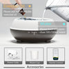Cool Mist Ultrasonic Air Humidifier and Essential Oil Diffuser
