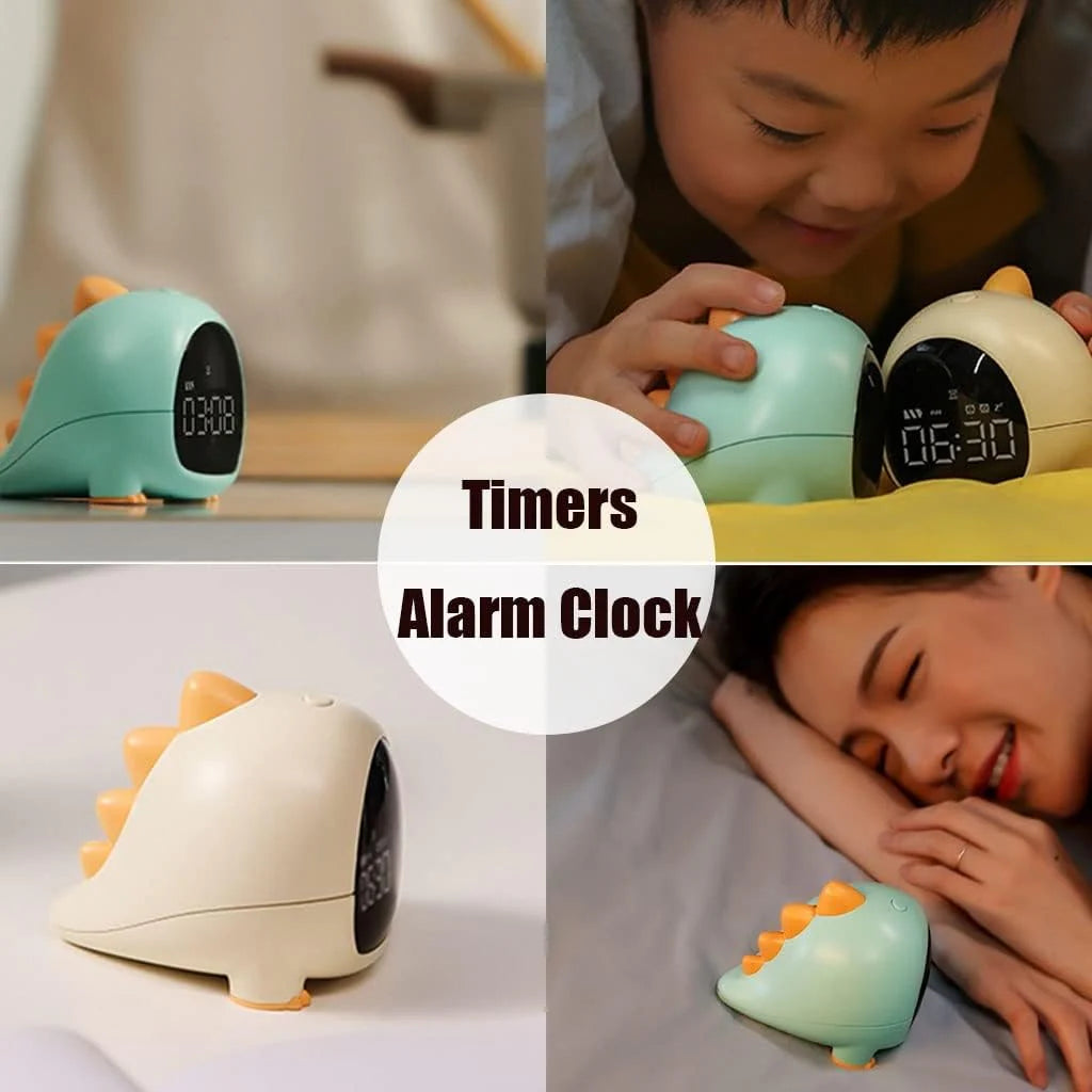 USB Charging Kids' Alarm Clock with Durable ABS Material