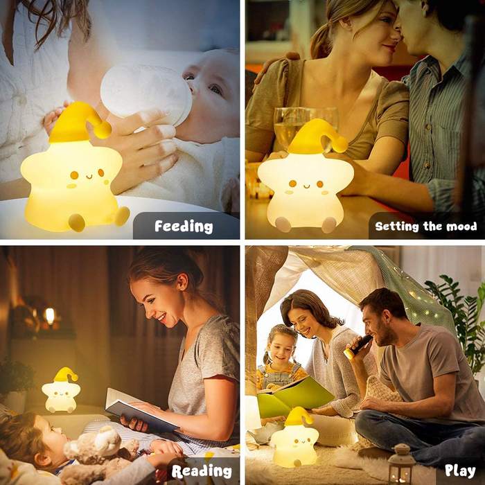 Cute Little Star Night Lamp