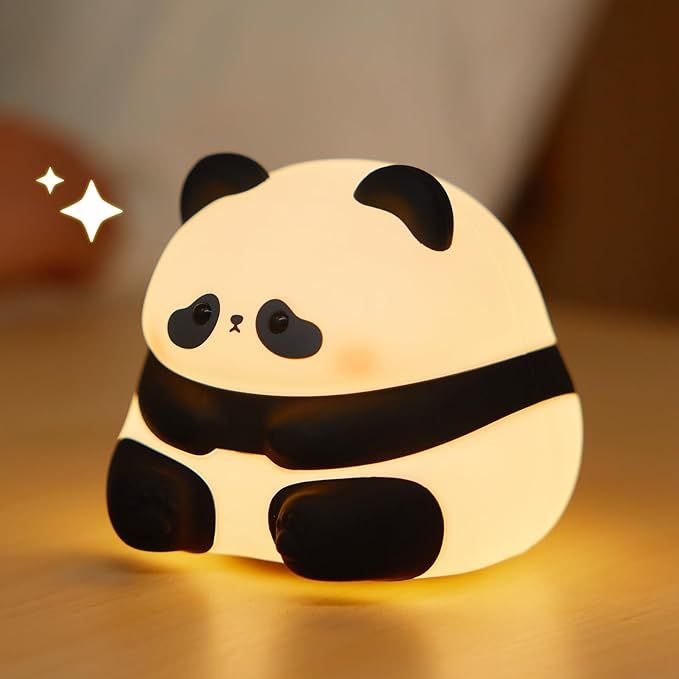 Squishy Shy Panda Lamp