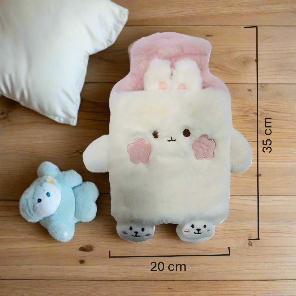 Cute Rabbit Plush Hot Water Bag