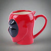 Detailed shot of the Deadpool Mug, emphasizing its durable ceramic construction and easy-to-care-for design