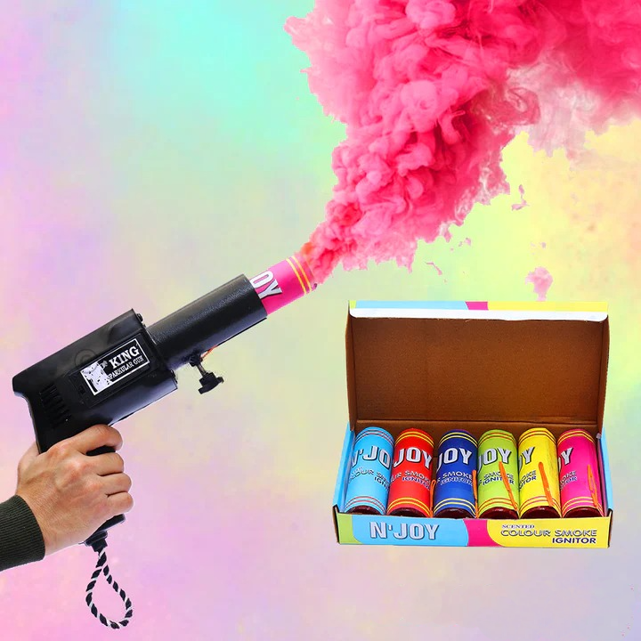 Holi Color Blaster with Scented Color Fog – Home Harbour
