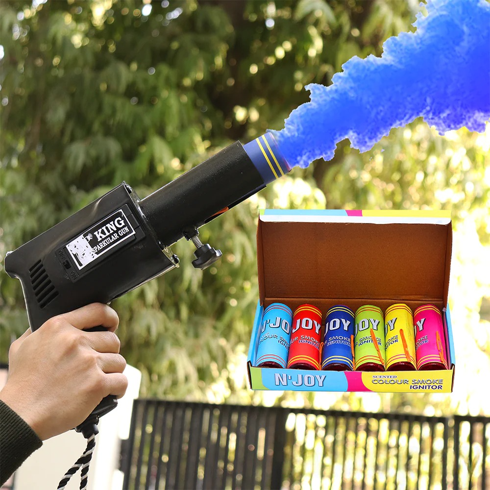 Holi Color Blaster with Scented Color Fog – Home Harbour