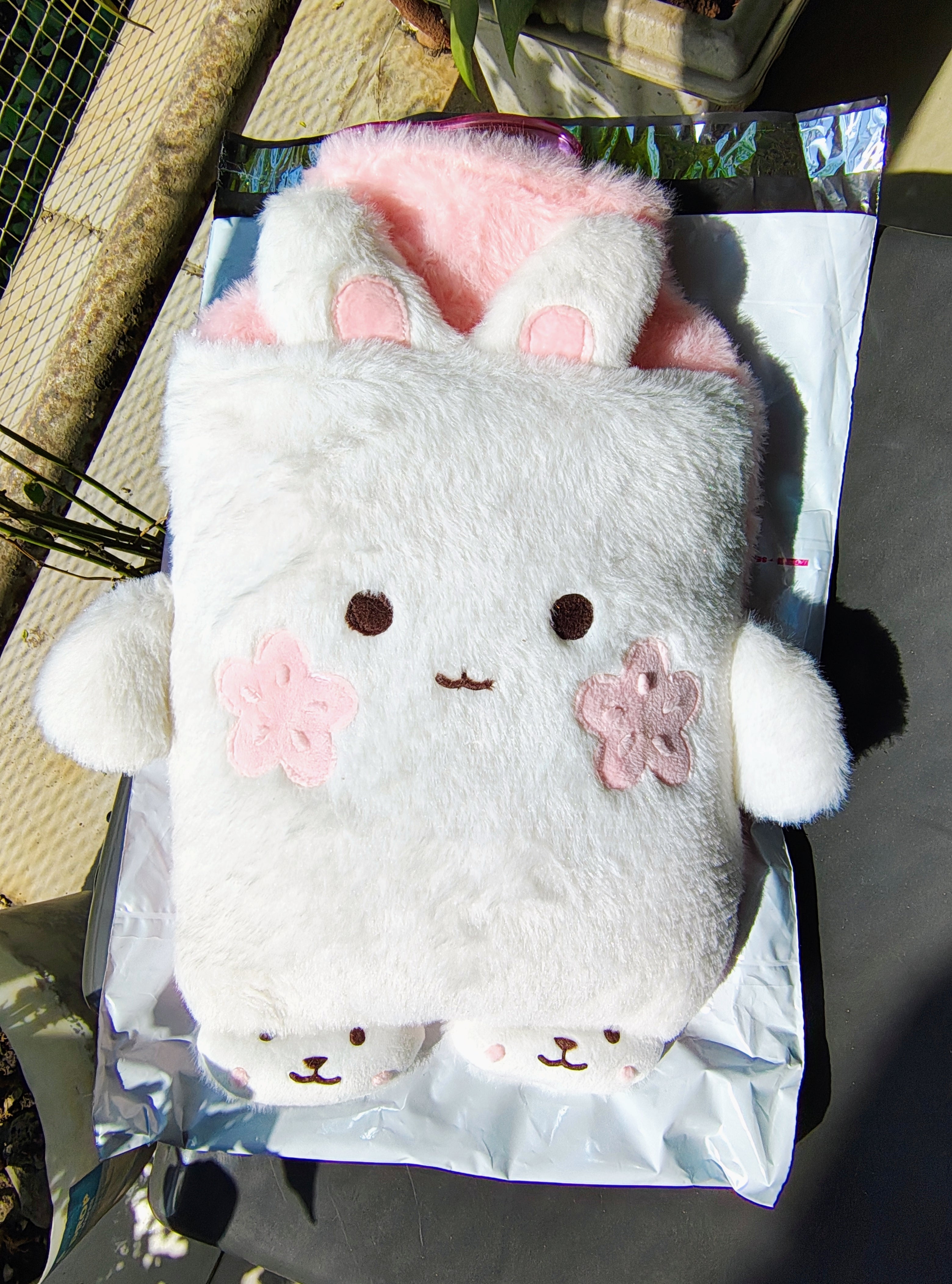 Cute Rabbit Plush Hot Water Bag