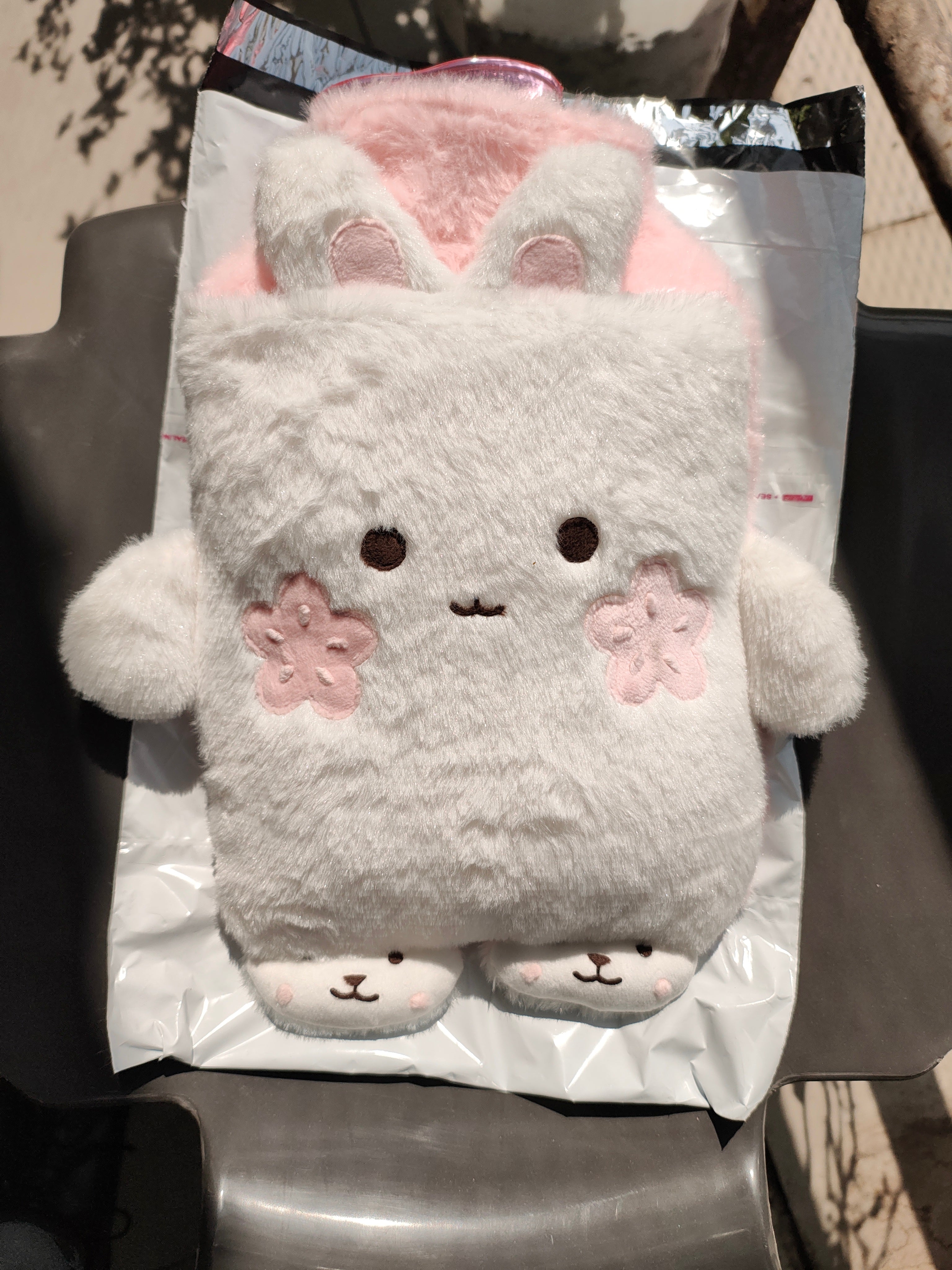 Cute Rabbit Plush Hot Water Bag