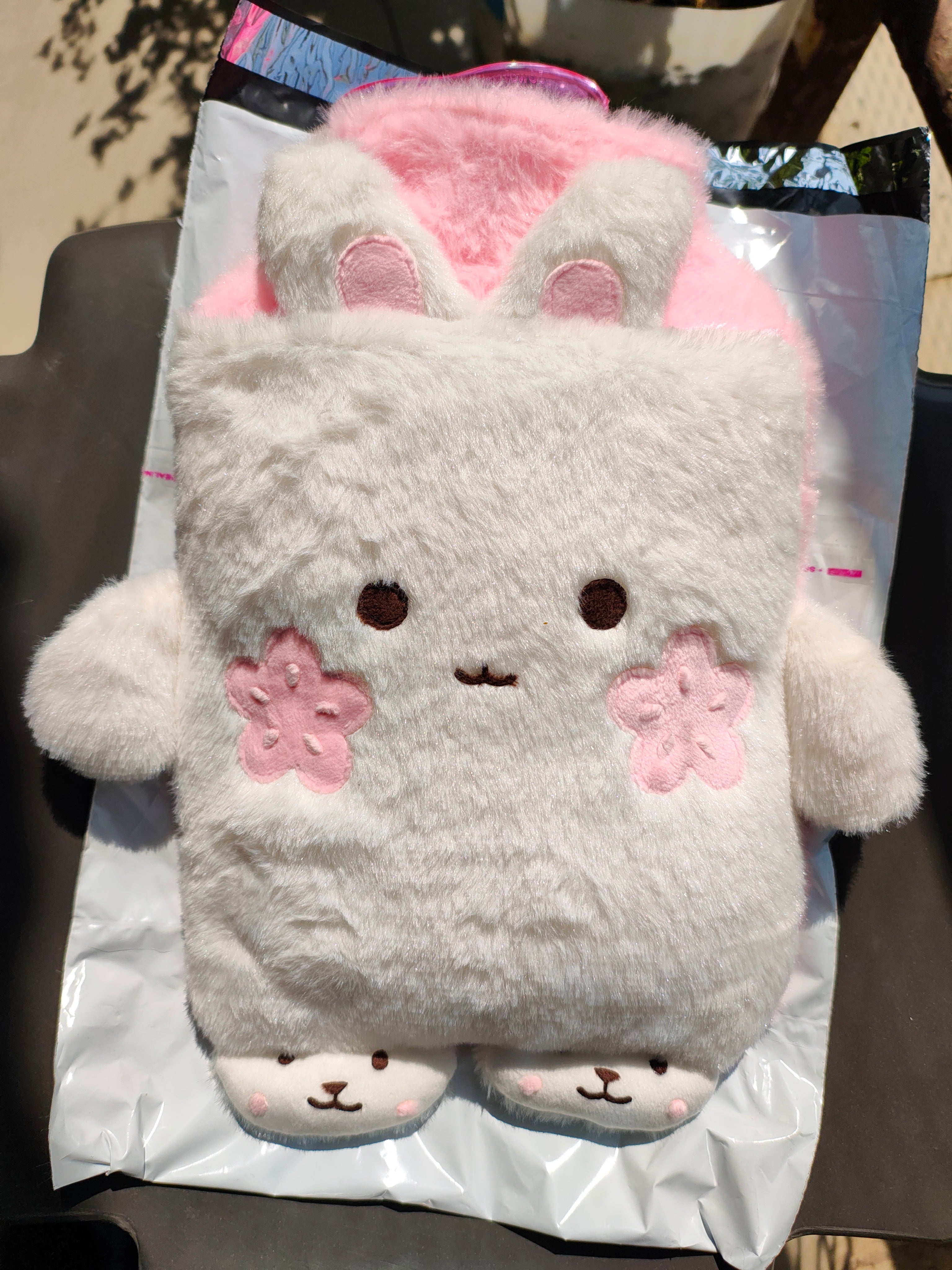 Cute Rabbit Plush Hot Water Bag