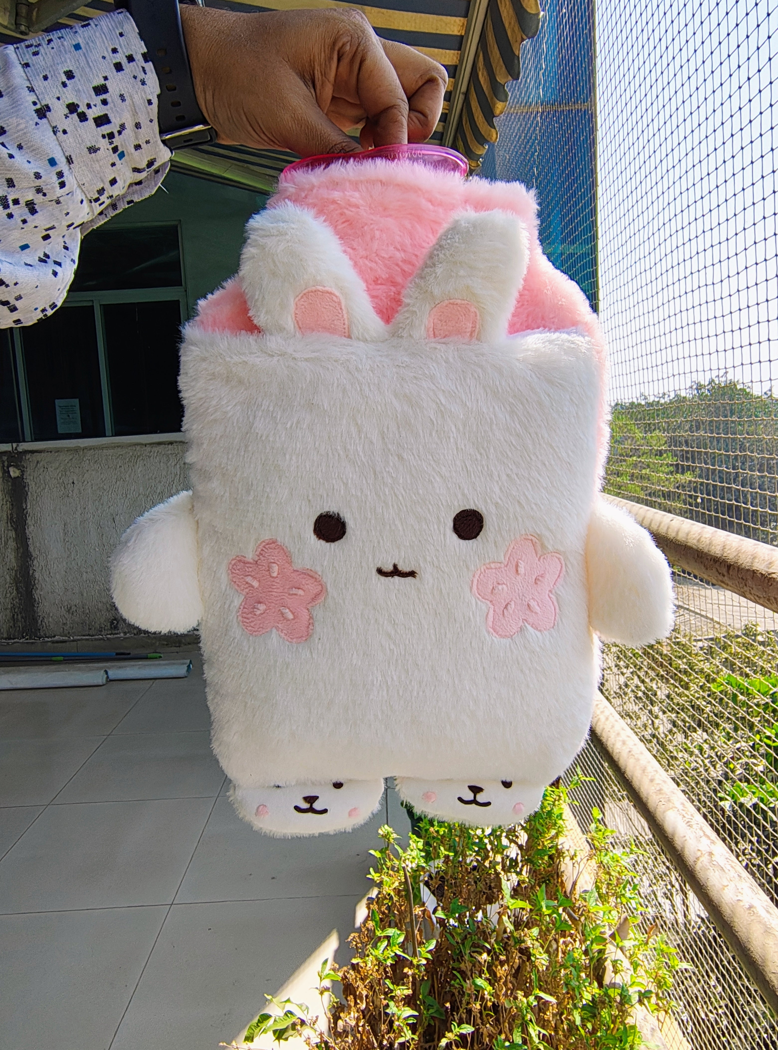 Cute Rabbit Plush Hot Water Bag