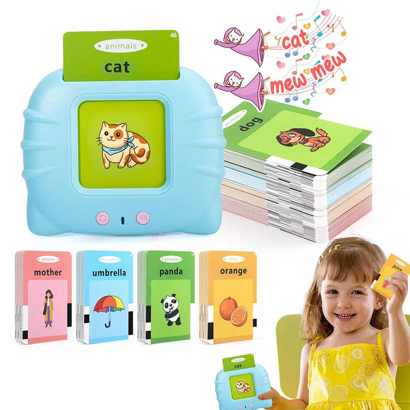 Kids Preschool English Learning Speech Therapy Machine Toy