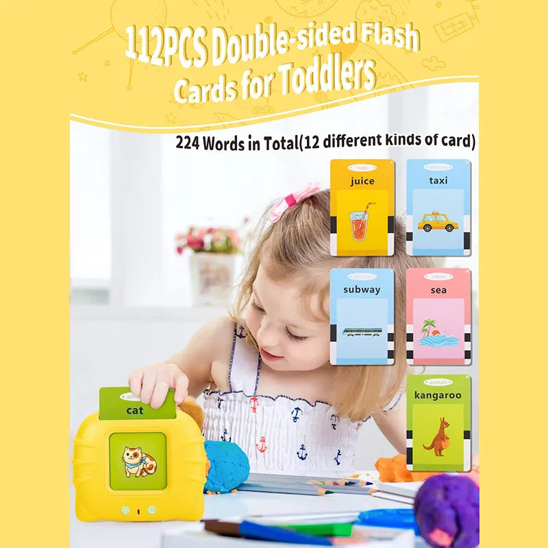 Kids Preschool English Learning Speech Therapy Machine Toy