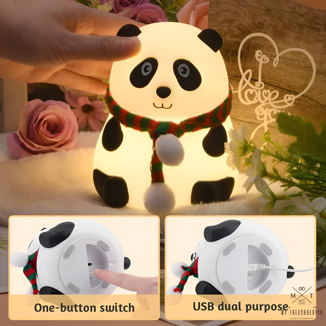 Ambient Lighting Panda Night Lamp for Children