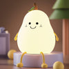 Adorable Pear Shaped LED Night Light for Kids - Soft Glow