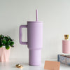 Thirst Trap Stainless Steel Tumbler with Steel Straw