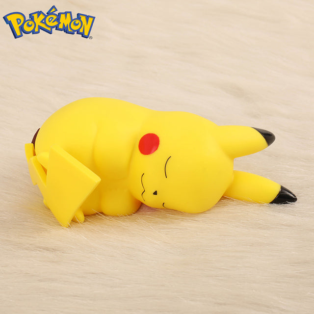 Close-up of the detailed Pikachu design of the PikaGlow night light