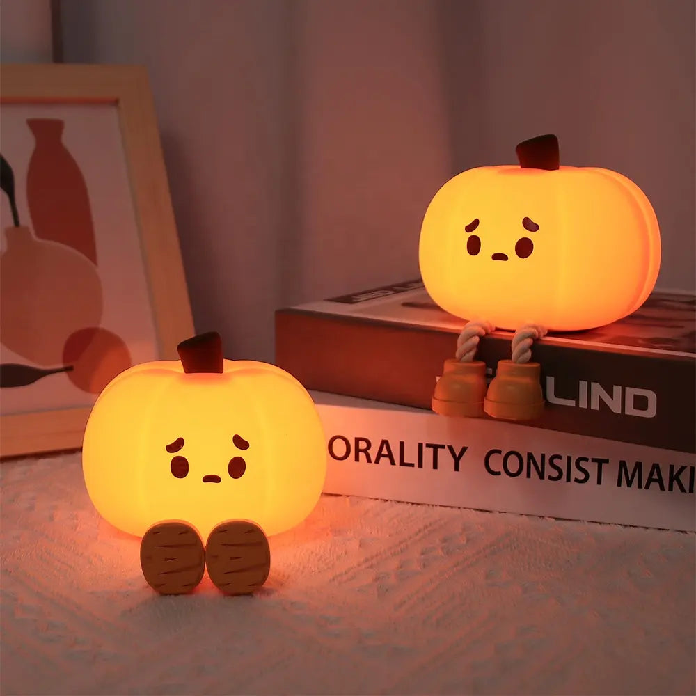 Warm and Cozy Pumpkin Night Light