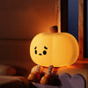 Yellow Pumpkin Lamp - Touch Control