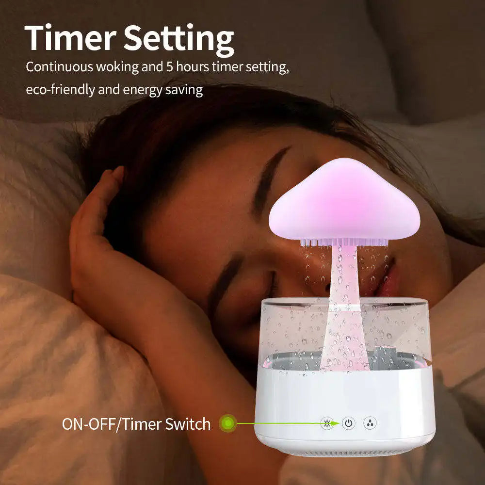 Rain Cloud Air Humidifier and Essential Oil Diffuser