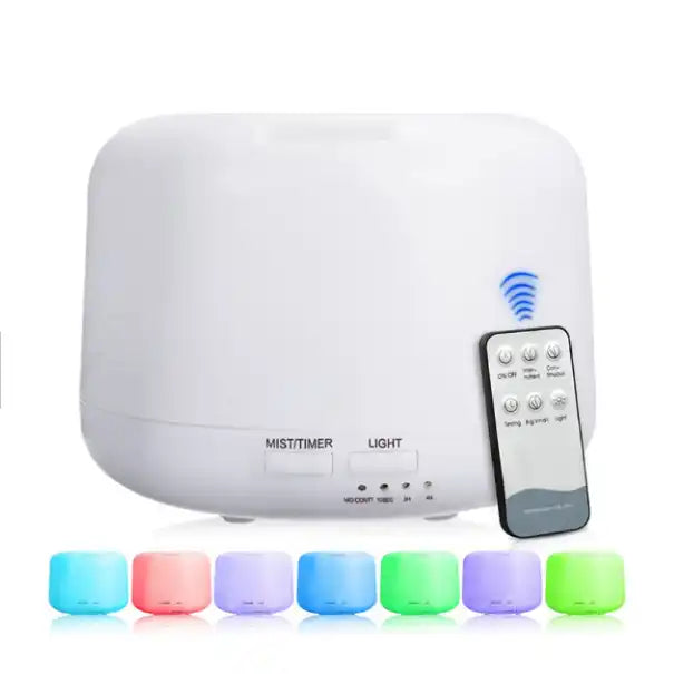 Remote Control Ultrasonic Air Humidifier and Electric Essential Oil diffuser