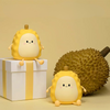 Durian Silicone Night Lamp emitting soft warm glow