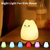 Color-changing LED night lamp for kids