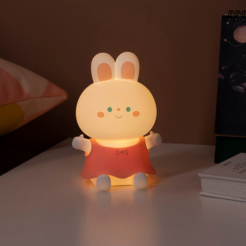 Portable silicone night light, small and easy for children to carry, ideal for travel and camping