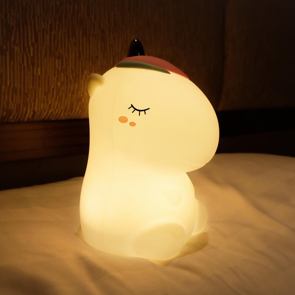 Cute Unicorn Silicone Led Lamp