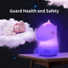 Cute Unicorn Silicone Led Lamp