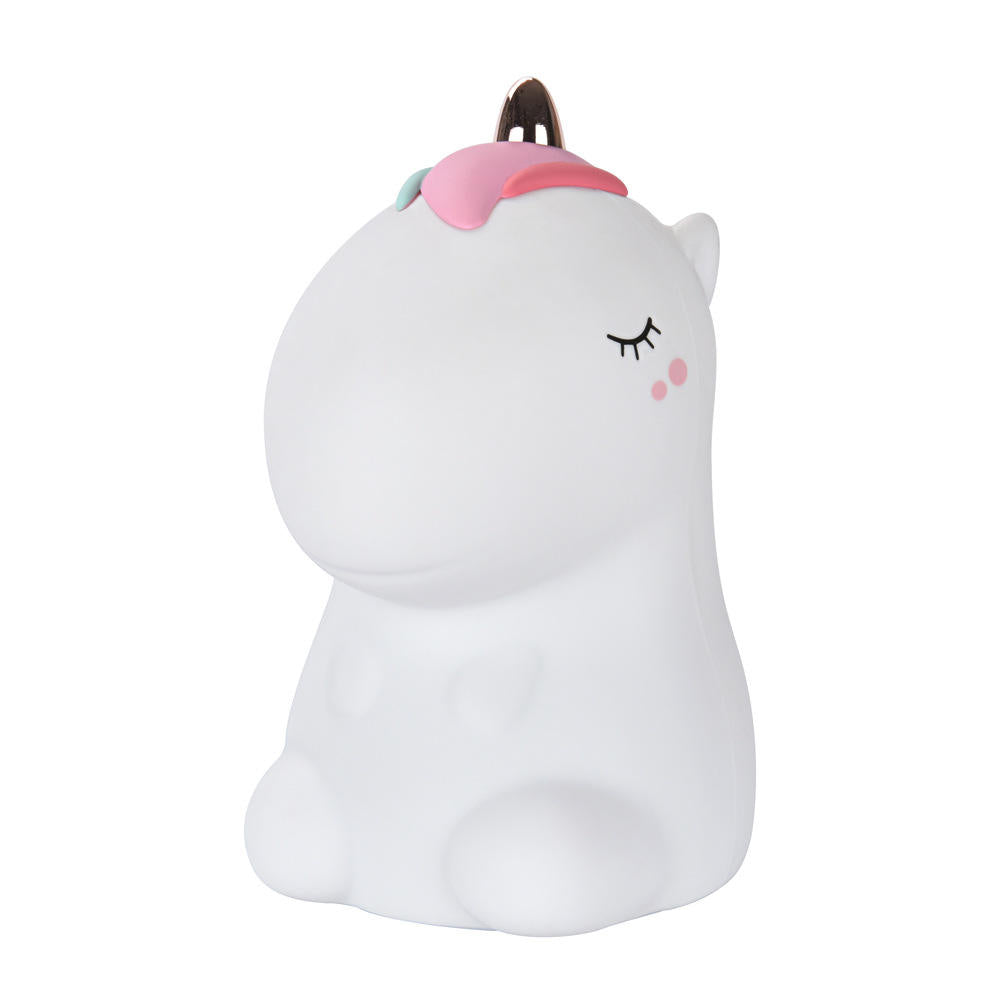 Cute Unicorn Silicone Led Lamp