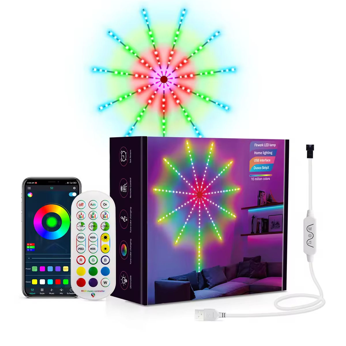 Best Smart Firework LED Lights for Diwali | Vibrant Festive Lighting ...