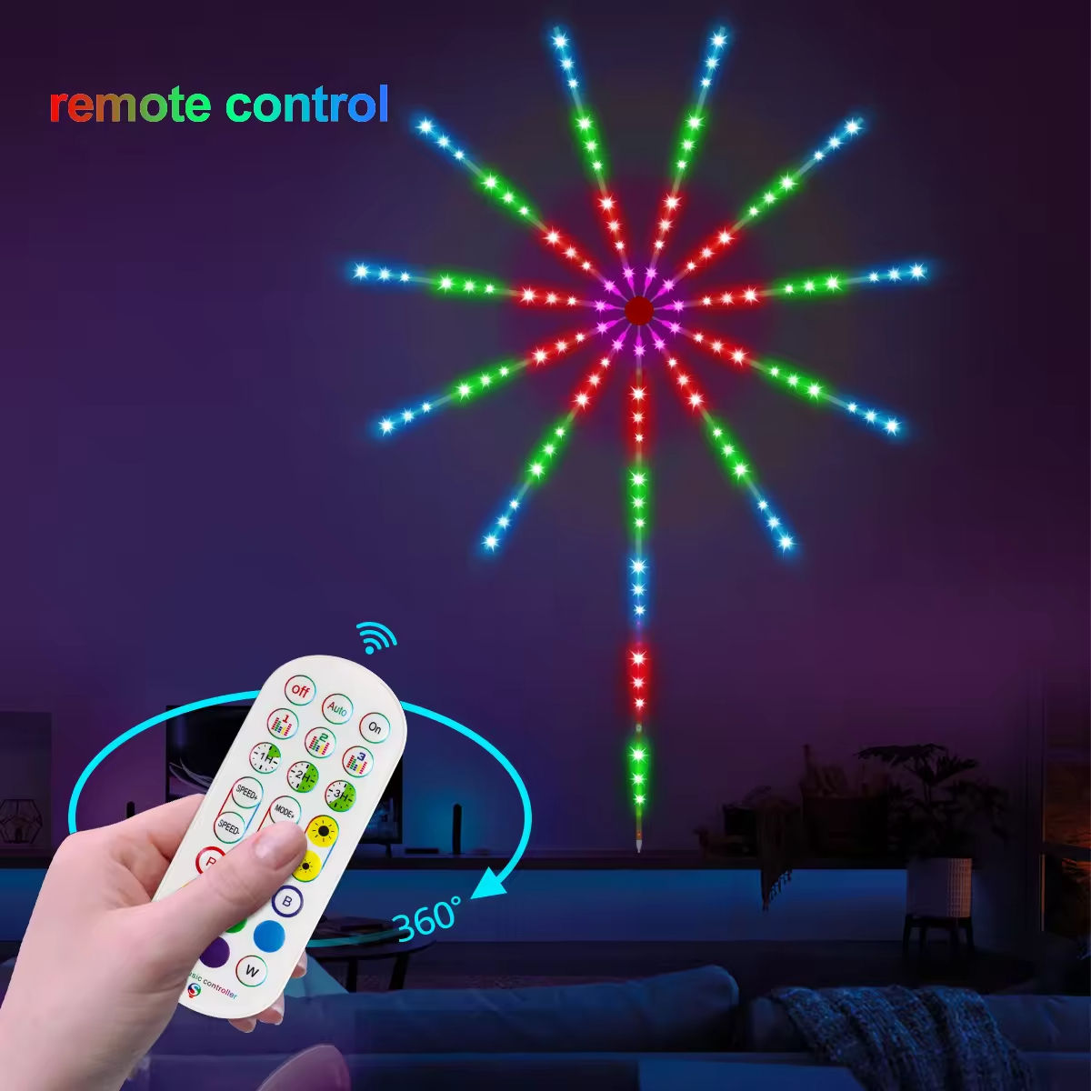 Smart Firework LED Lights