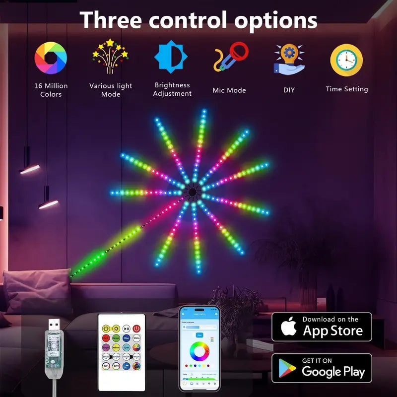 Smart Firework LED Lights