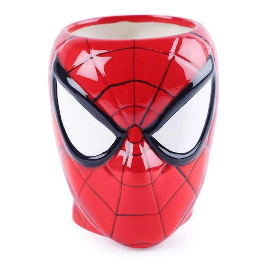 Side view of the Superhero Coffee Mug, highlighting its generous 500ml capacity and sleek dimensions, ideal for enjoying your favorite beverages