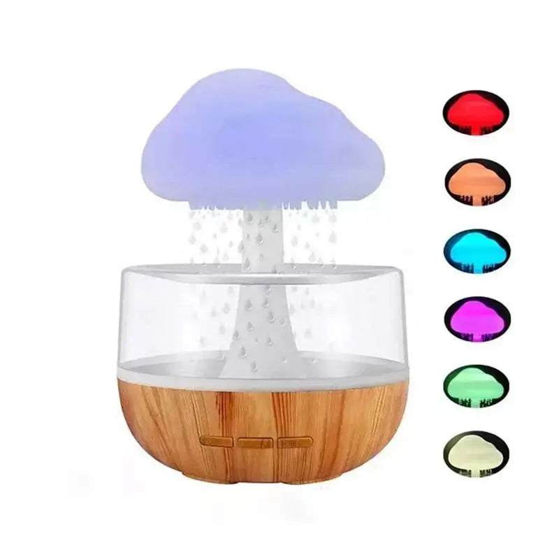Humidify with Style Rain Cloud Design for Wellness at Home