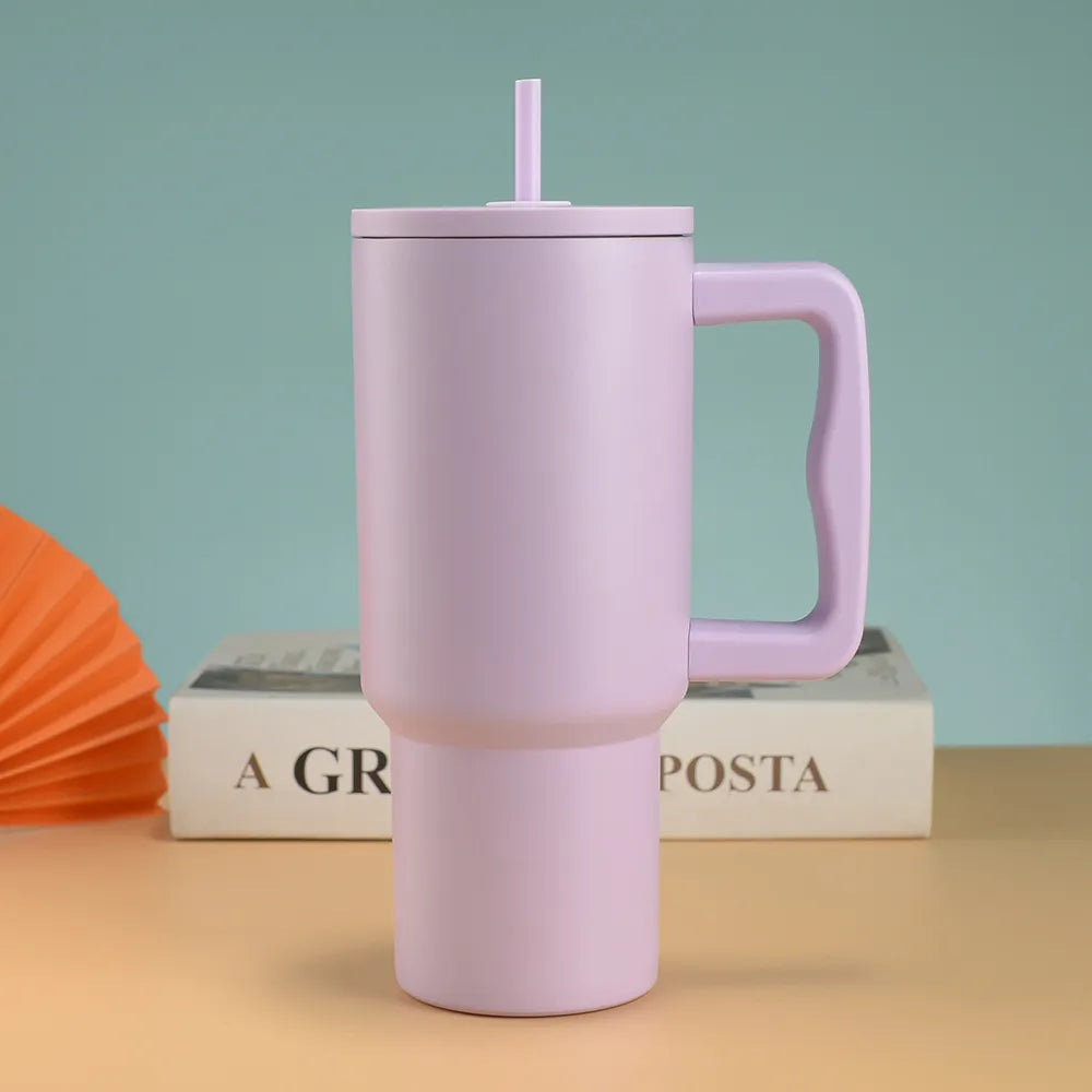 Thirst Trap Stainless Steel Tumbler with Steel Straw