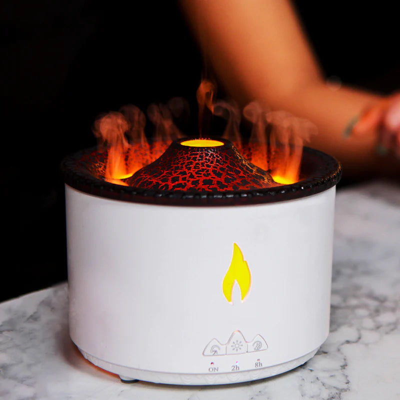 Volcano Flame Diffuser - Transform Your Space with Aromatherapy Bliss ...