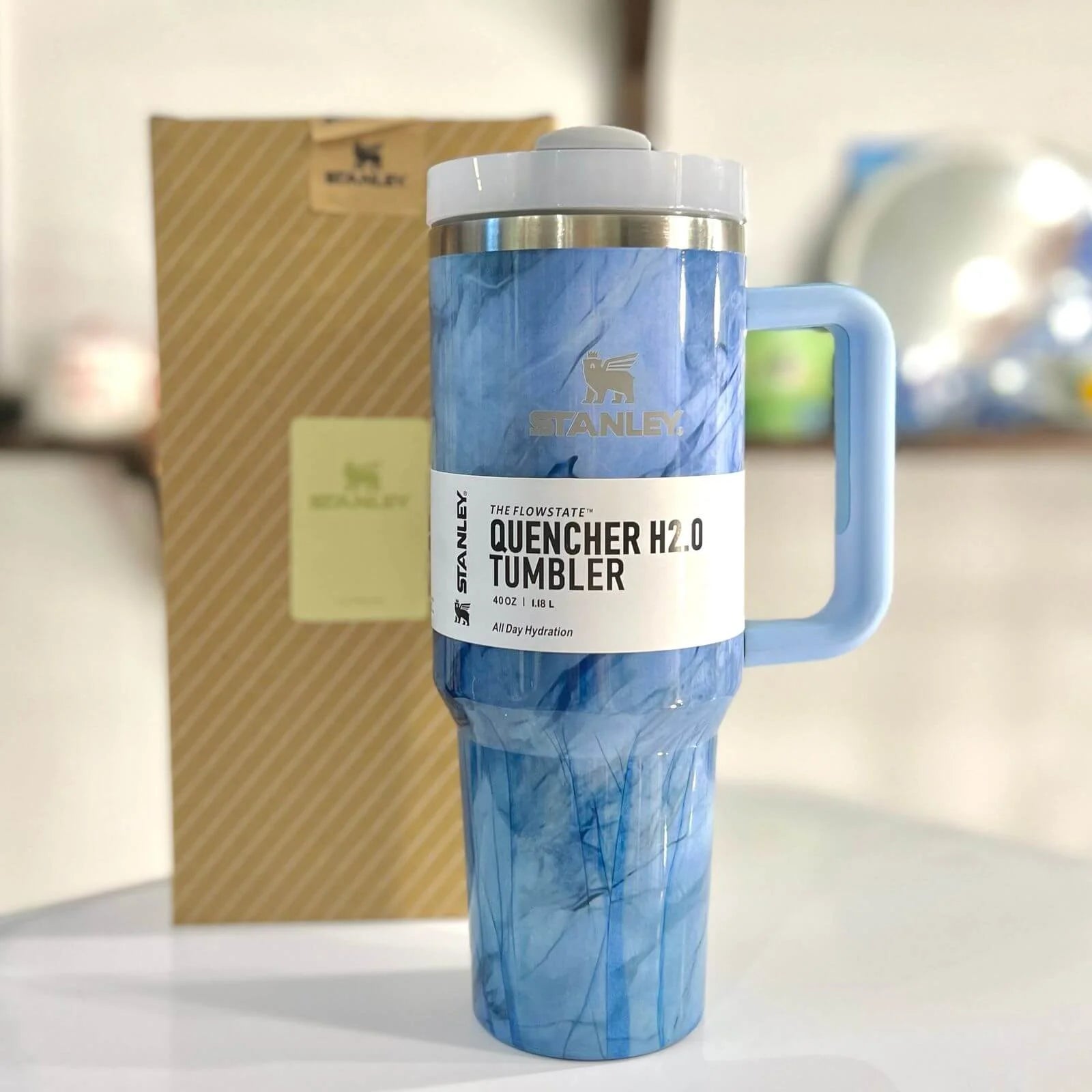 Stanley Quencher H2.0 FlowState Tumbler – Marble