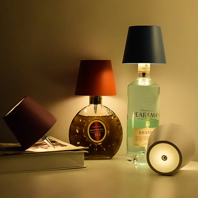 DIY Wine Bottle Lamp