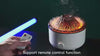 Load and play video in Gallery viewer, Electric Volcanic Aroma Air Humidifier and Essential Oil Diffuser