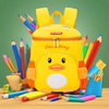 Yellow Duckling School Backpack