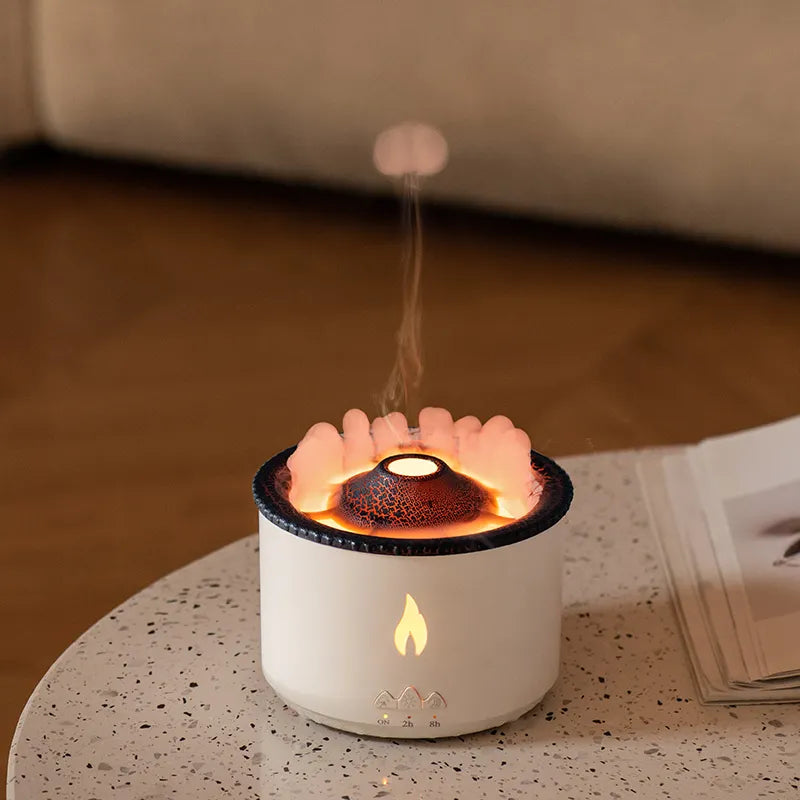 Volcano Flame Diffuser - Transform Your Space with Aromatherapy Bliss ...