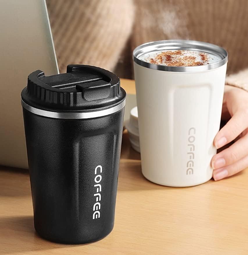 Stainless Steel Vacuum Insulated Coffee Mug - Main Image